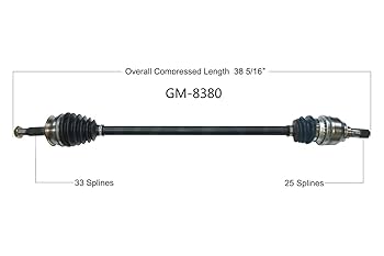 ●TRACK LACER / CAPITAL DRIVE LPS Drive Axle Shaft to Replace New Holland® OEM 86546633